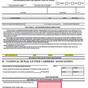PS- 1187 - Authorization of Deduction of Dues.png